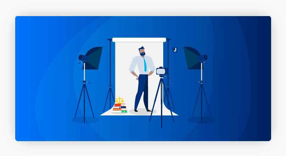 Person Taking Headshots